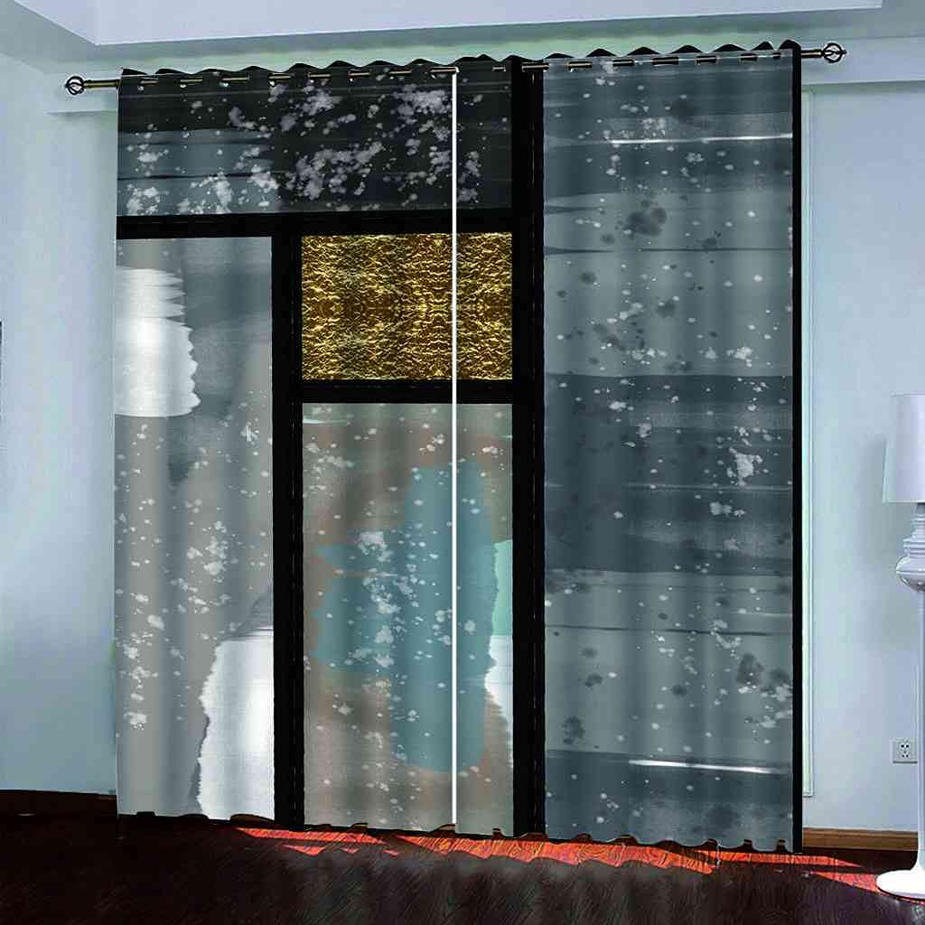 Rideau de chambre occultant pour créer une ambiance moderne et feutrée de salon