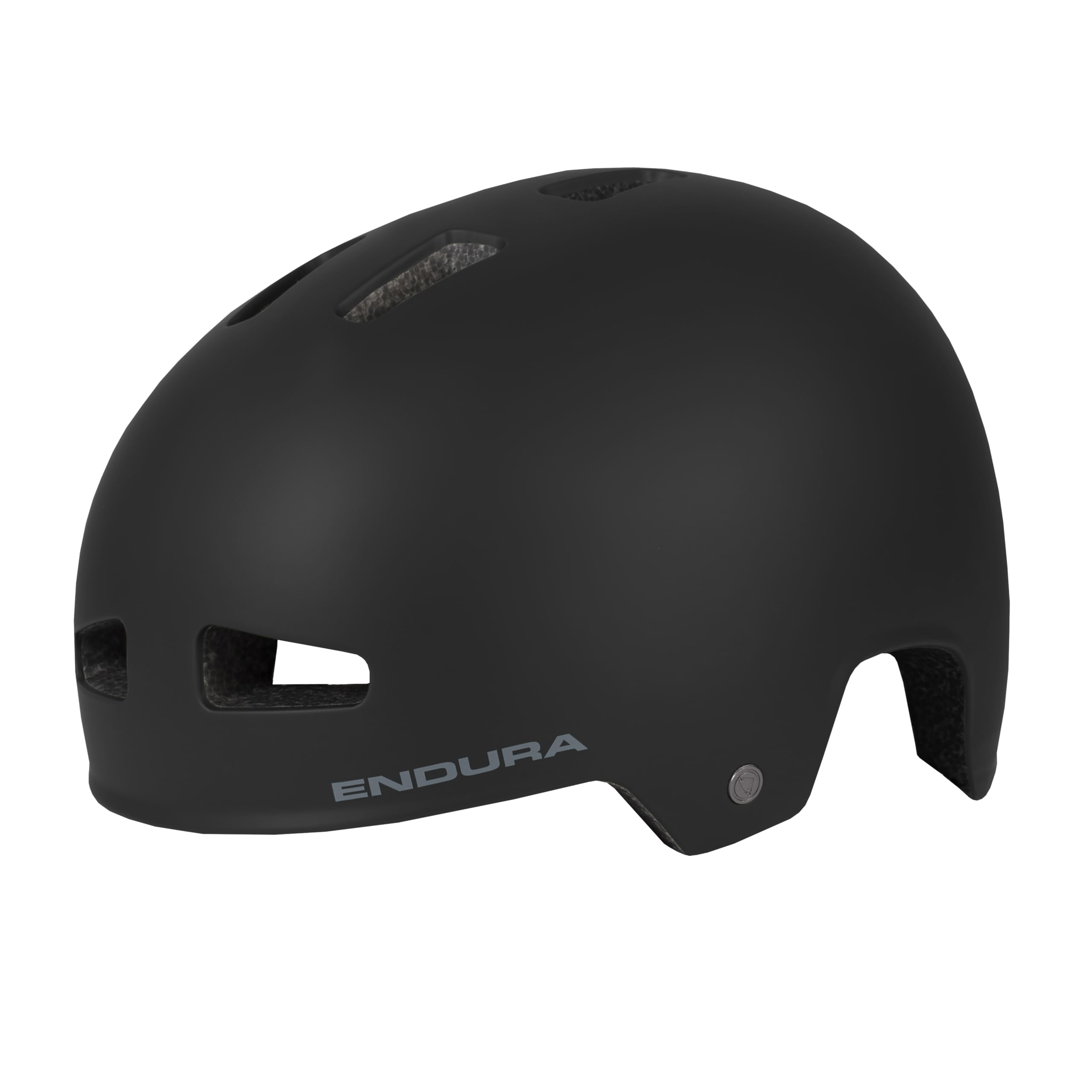 Endura Unisex Adult PissPot BMX Cycling Helmet | Lightweight Construction | External Vents | Micro-Adjustment Fit Helmet, Black, L-XL — image 1