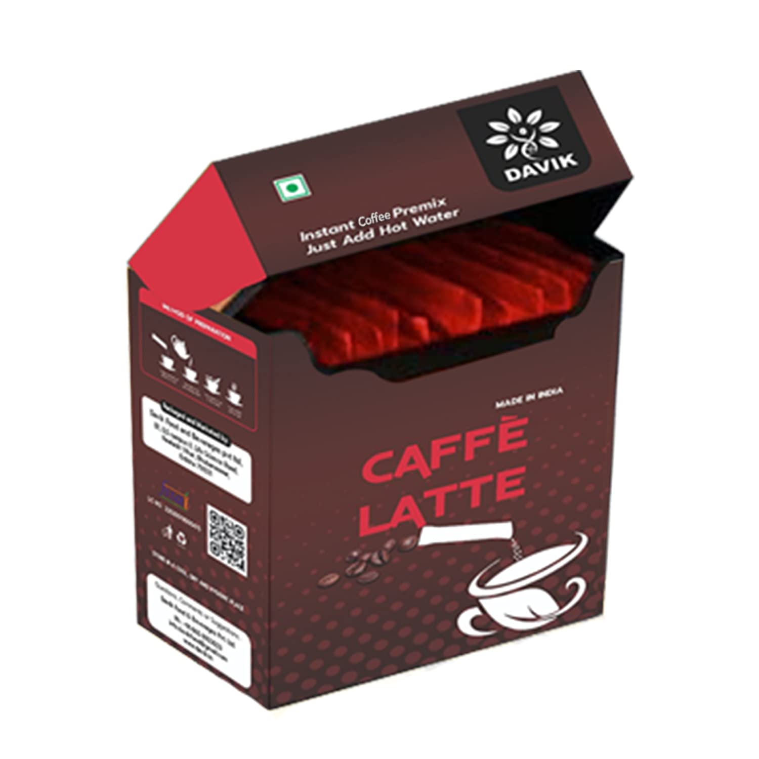 Davik Caffe Latte Instant Coffee Premix (B095HWT5K2) Amazon Price History, Amazon Price Tracker