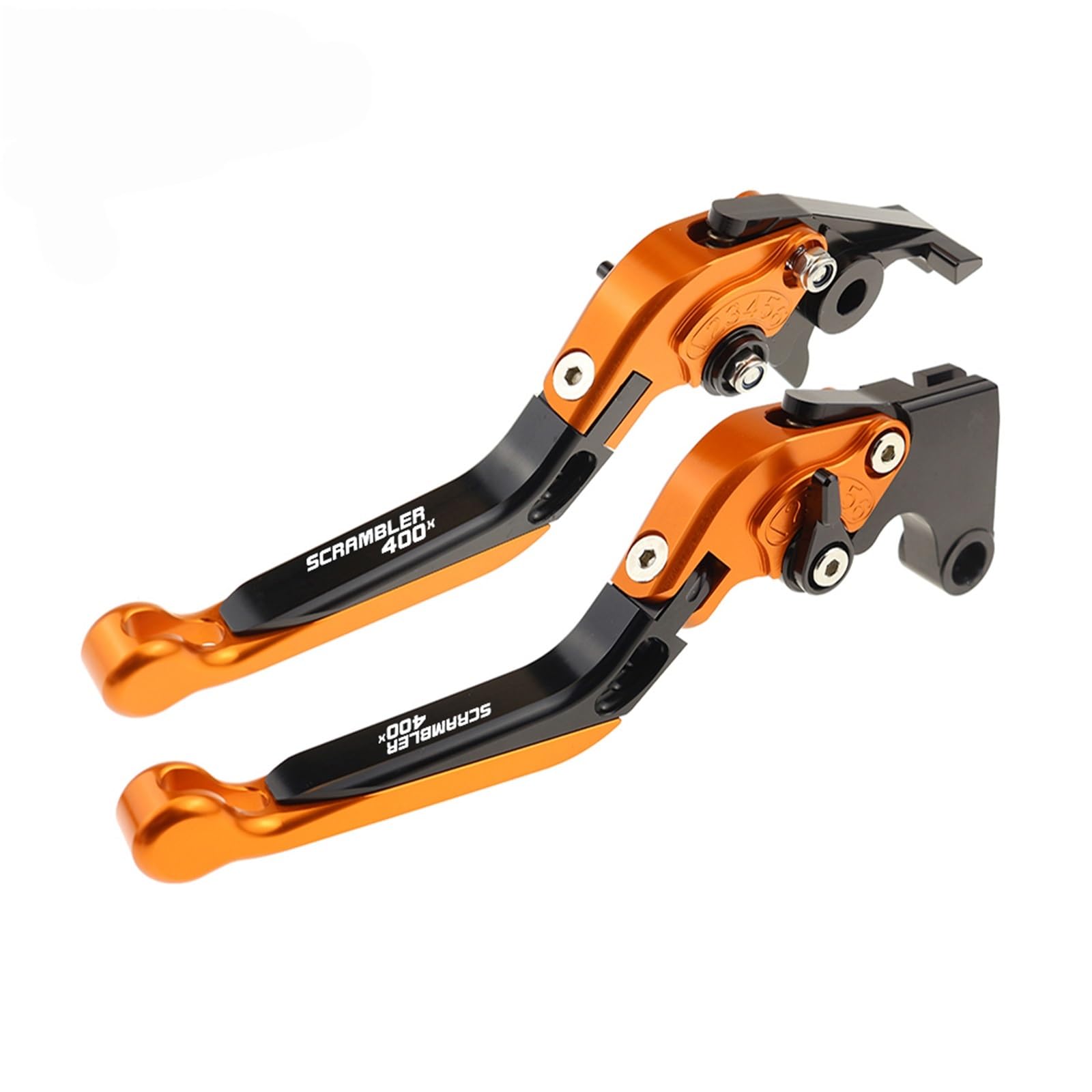 Csbwfcb Multi-Colored P For Triumph Scrambler 400X 2023 2024 Adjustable Handle Motorcycle Cnc Accessories Folding Extendable Brake Clutch Levers