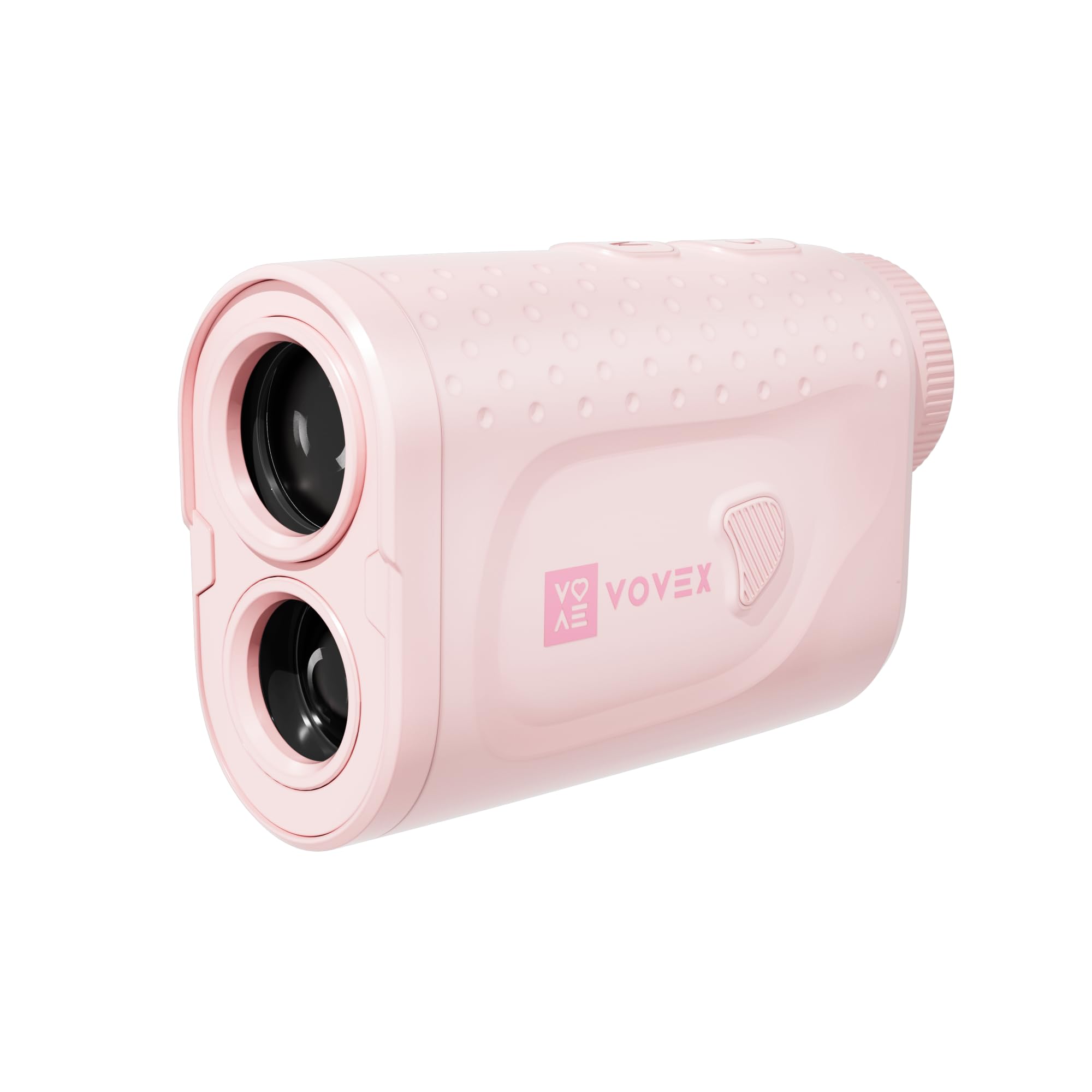 Vovex Laser Golf Rangefinder, 880 Yards with Slope, Fast Flagpole Lock with Vibration, 6X Magnification, Distance Measurement for Golfing, Hunting, Rechargeable, Magnet Stripe (Pink)