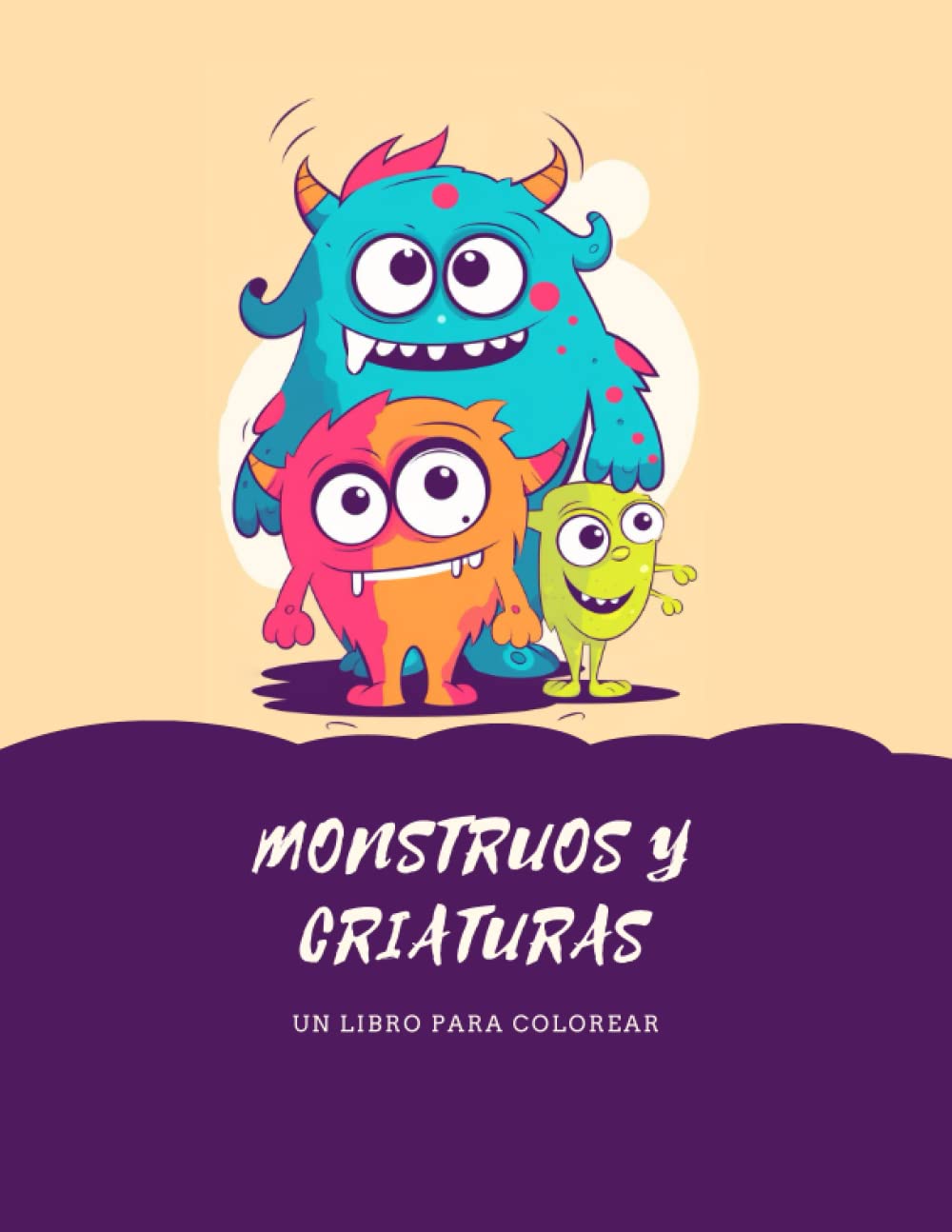 Monstruos y Criaturas: Un libro para colorear