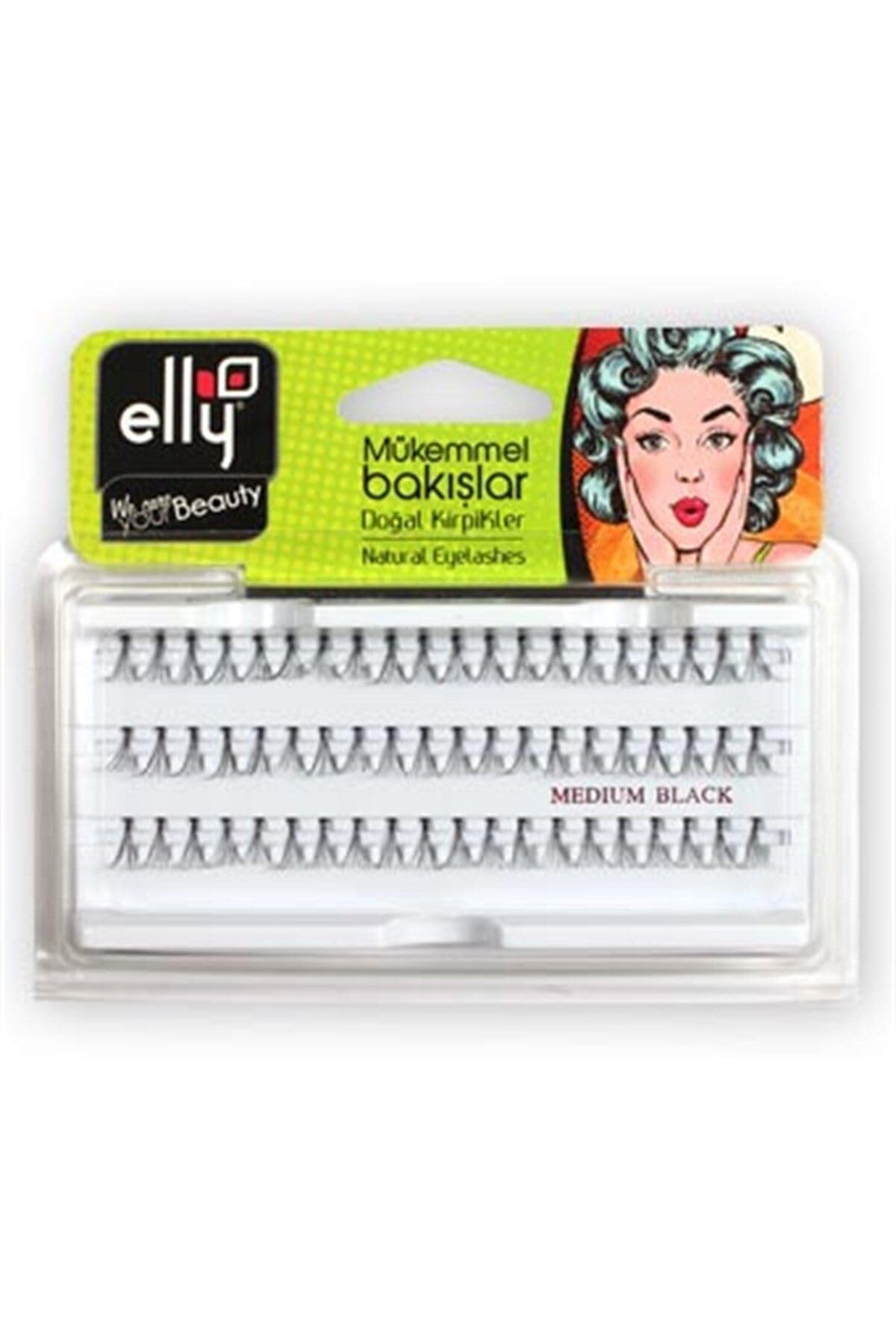 Elly Orta Tekli Takma Kirpik 1 Paket