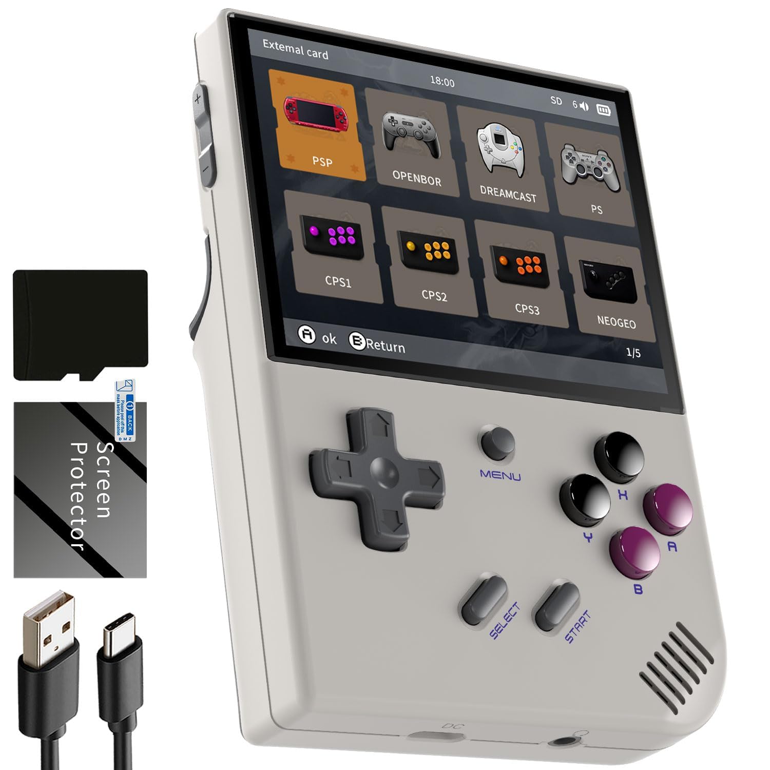 Amazon.co.jp: Anbernic RG35XX Plus Whatsko ハンドヘルド
