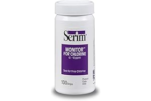 Serim Monitor for Chlorine 0-10 ppm, Chlorine Test Strip