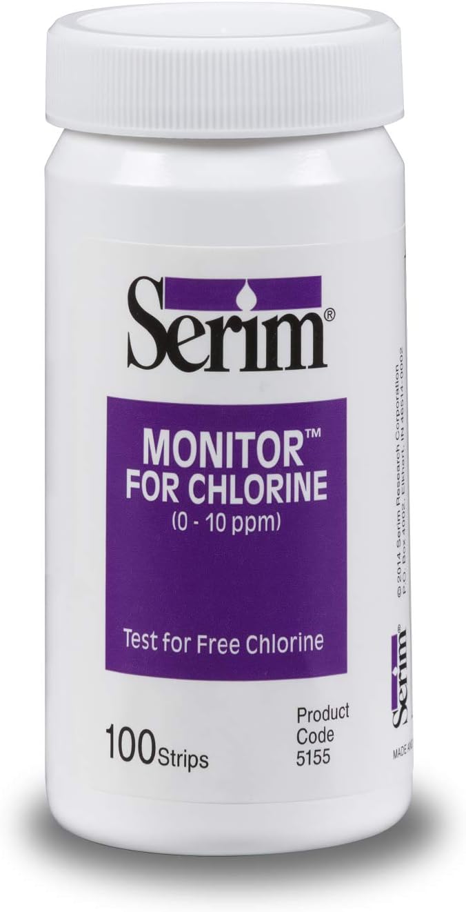 Serim® Monitor™ for Chlorine 0-10 ppm, Chlorine Test Strip