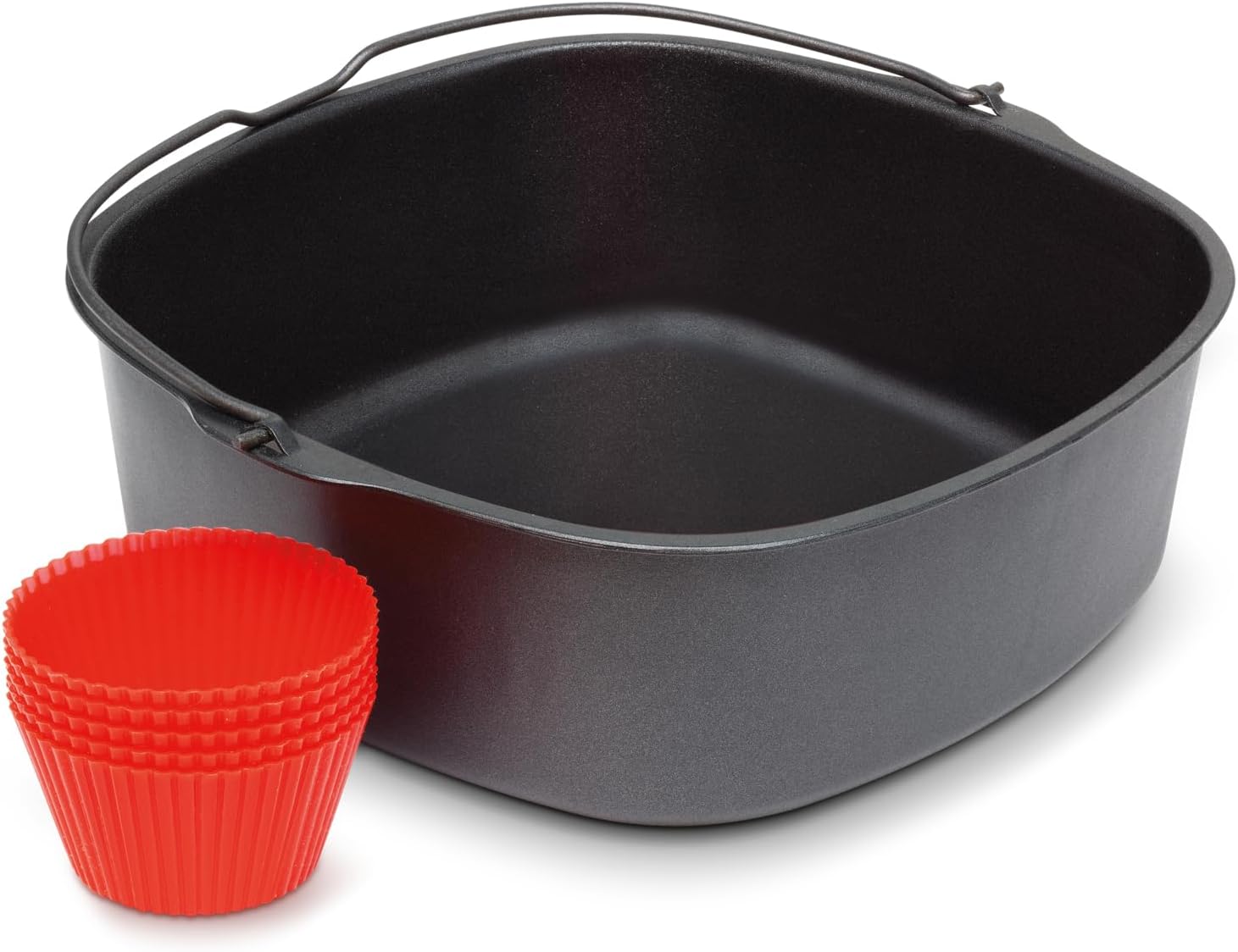 Versuni Philips HD9925/01 Baking Kit for Airfryer (Baking Mould and Muffin Cases)