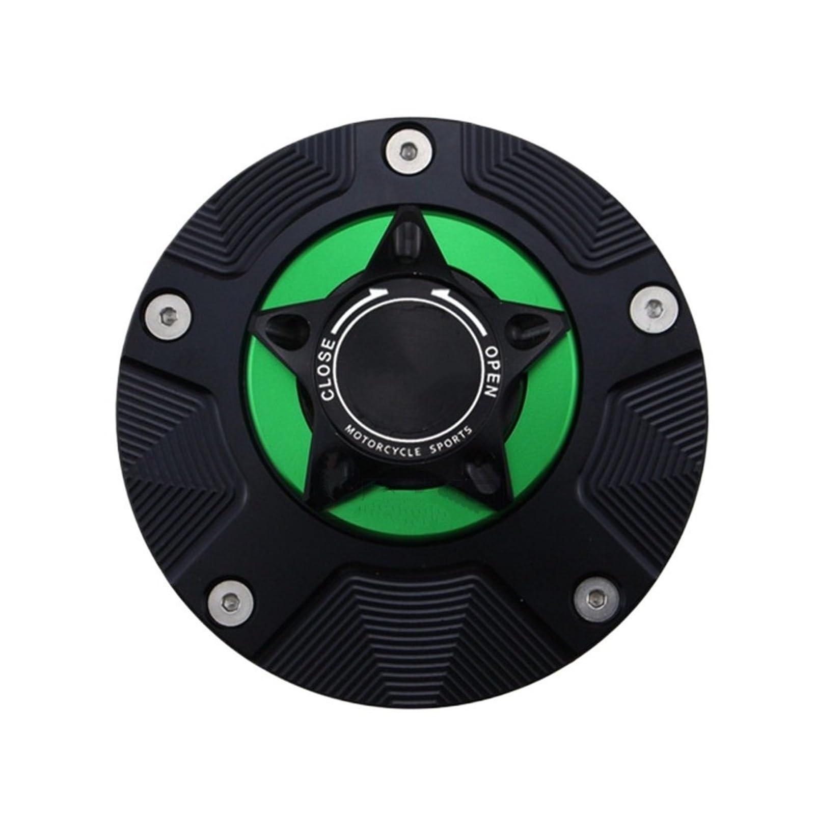 Bouchon de réservoir CBR650F Honda 2015-2020 en aluminium vert pour moto