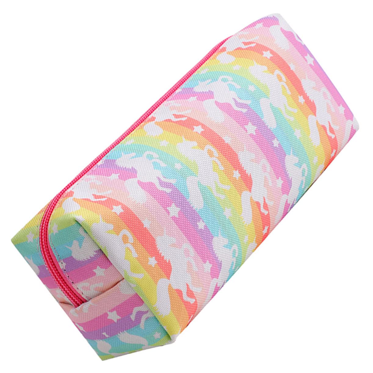 Ciieeo 5piezas Bolsa De Lápices Infantil Diseño De Unicornio Estuche De Cartón Grande y Práctico para Material Escolar y Cosméticos