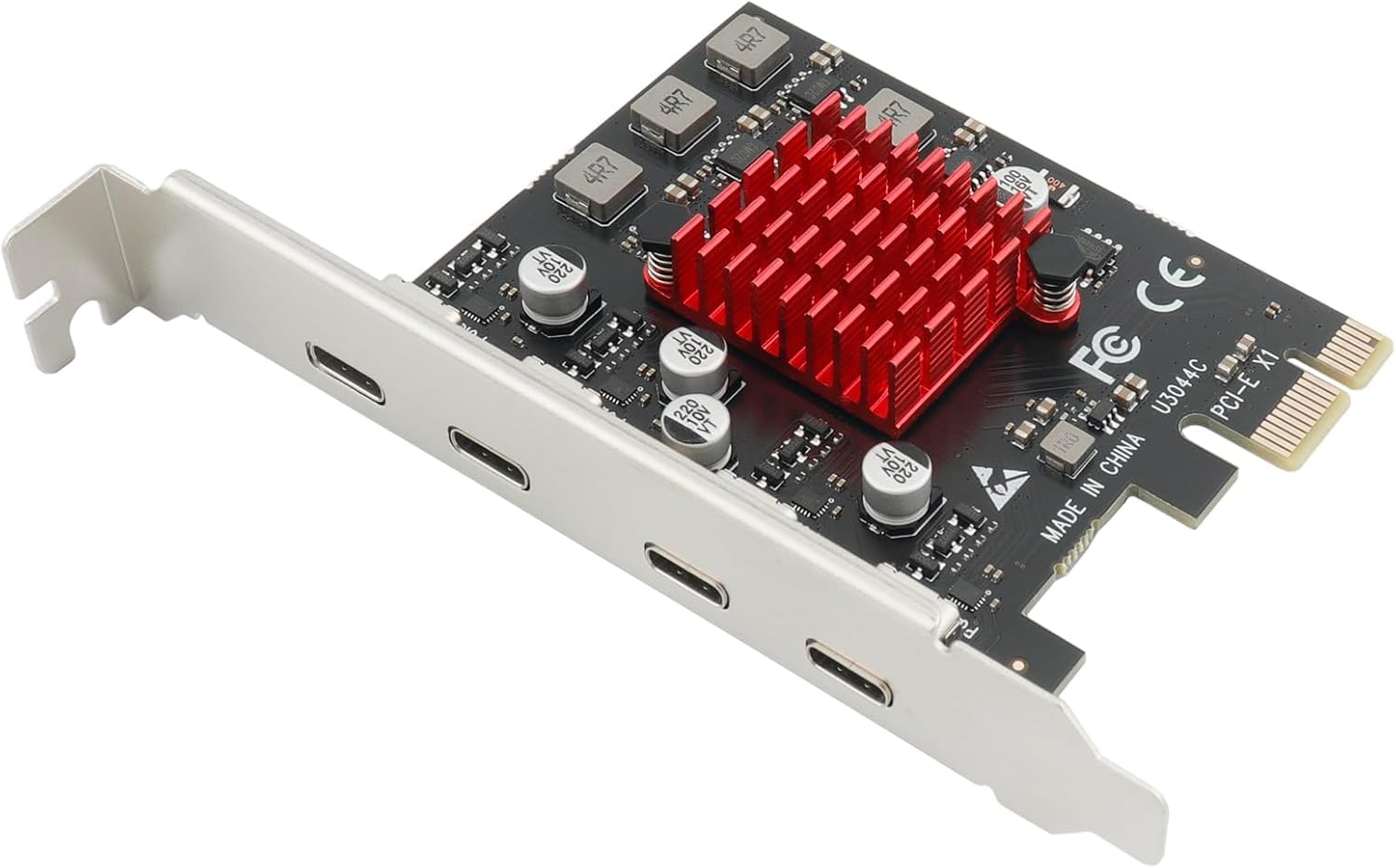 foxaa 4X 5Gbps USB-C Ports PCI Express USB 3.0 Expansion Card for Windows 11, 10, 8.x, 7, Vista, XP Desktop PCs, Built in Self-Powered Technology, No Need Additional Power Supply-image-14