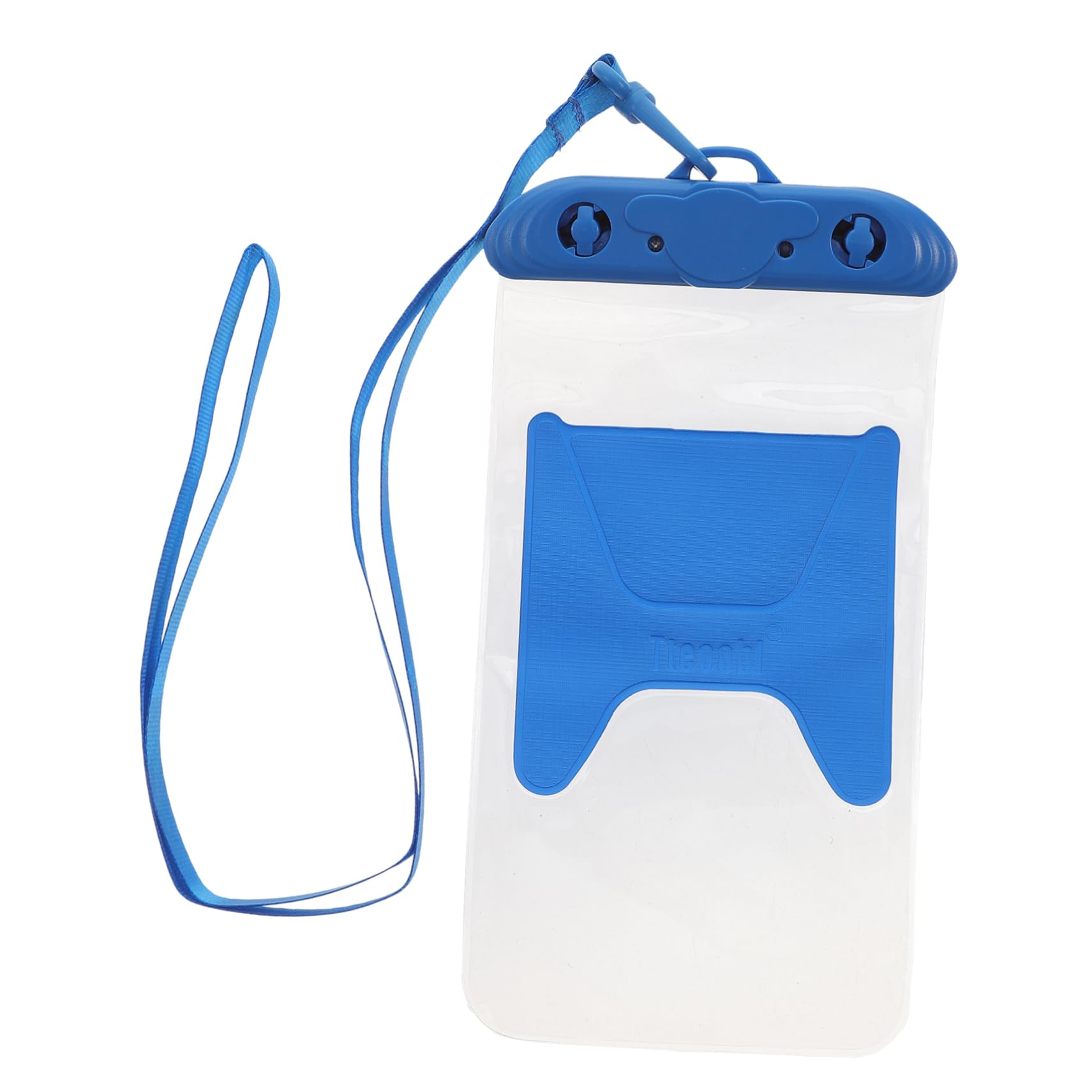 SEWACC Phone Bag Transparent Pouch for Swimming and Water Sports Durable with Ultra Thin Window for Photos and Videos Blue