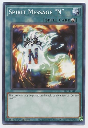 Yu-Gi-Oh! Mensaje Spirit N - LDS3-EN013 - Común - 1ª edición