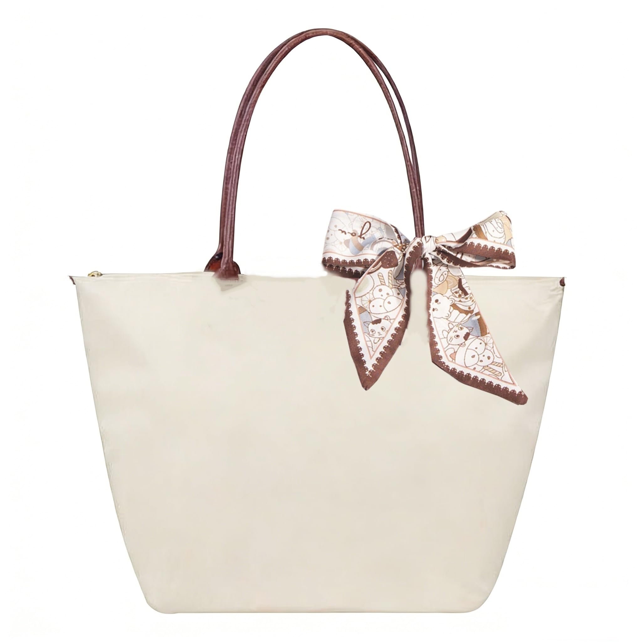 Sac à Main Cabas Femme, Sacs Bandoulière Grande Capacité, Pliable Sac Cabas Femmes Sacs de Cours Lycée Fille, pour le Travail, les Voyages et l'École