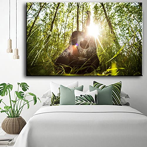 Diamond Painting Forêt ensoleillée 70x140cm Kit complet broderie diamant mosaïque adultes enfants - 2