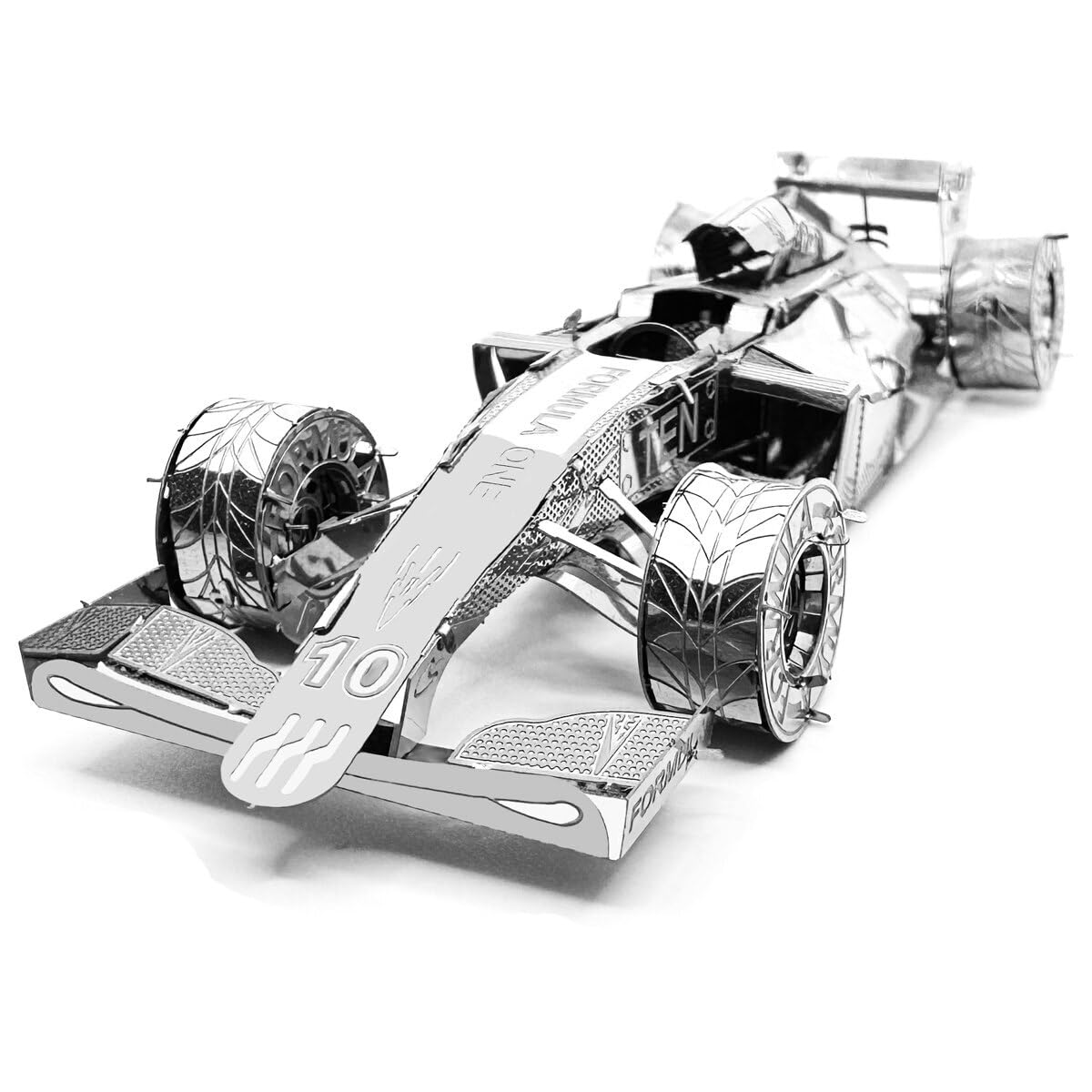 3D Metal Model Car Formula One Puzzle Building Kit for Children and Adults Play Racing Car Puzzle Laser Cut Metal Sheet