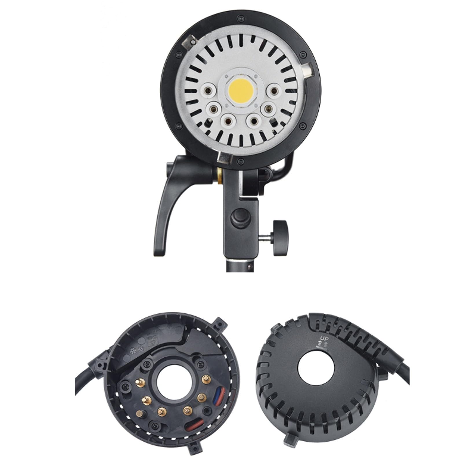 Godox AD-H600P H600P 600Ws Erweiterungsblitzkopf mit Bowens-Halterung für AD600 Pro AD600Pro II AD600BM II,für Flashpoint XPLOR600 Pro