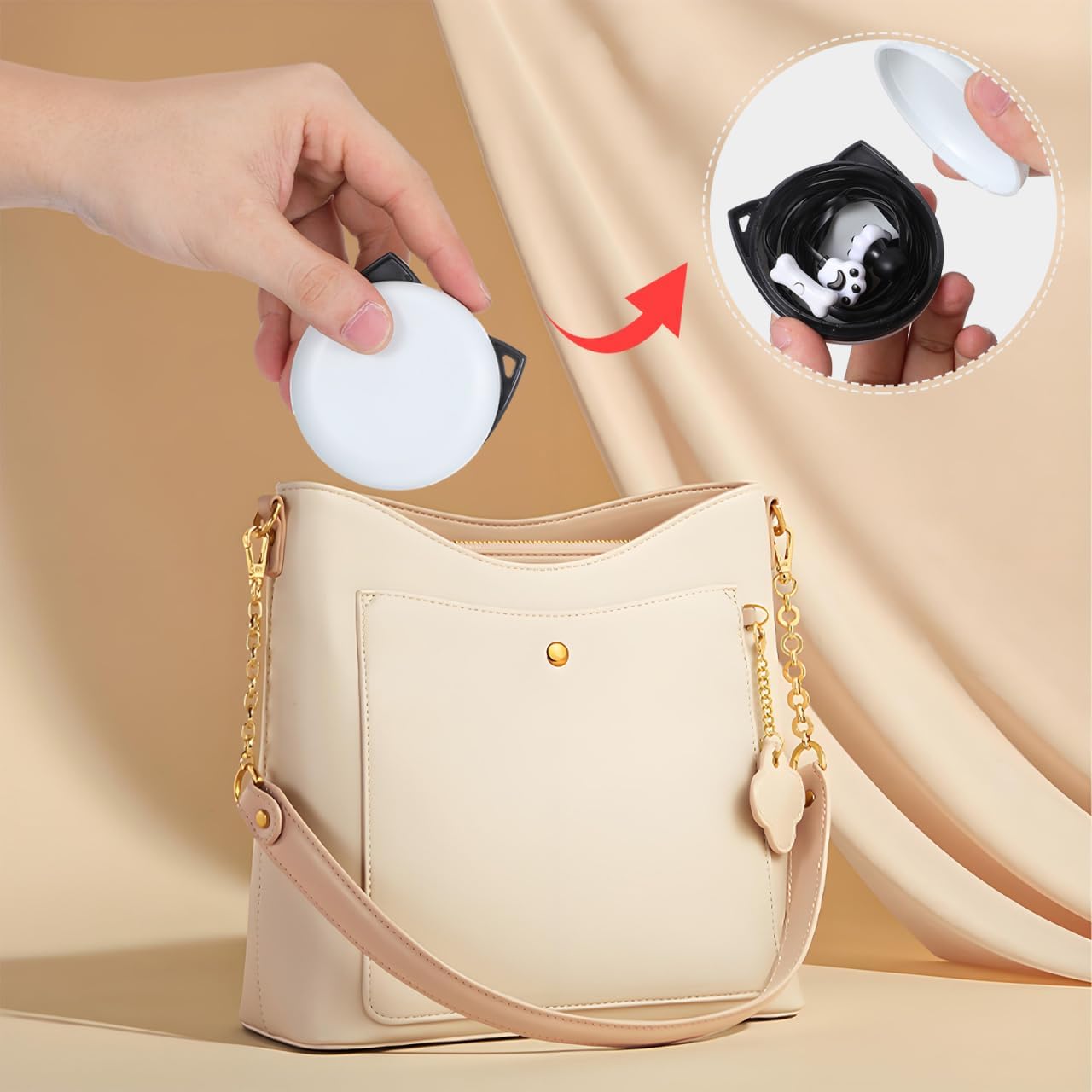 Creative Kitten Claw Ear Headphones with Cartoon Storage Box for Boy Girl Comfortable Wired Earphones for Birthday Black