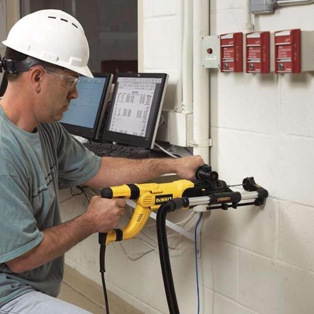 DeWalt D25301D-XJ - Adaptador extracción de polvo para martillos SDS Plus para usar con aspirador externo