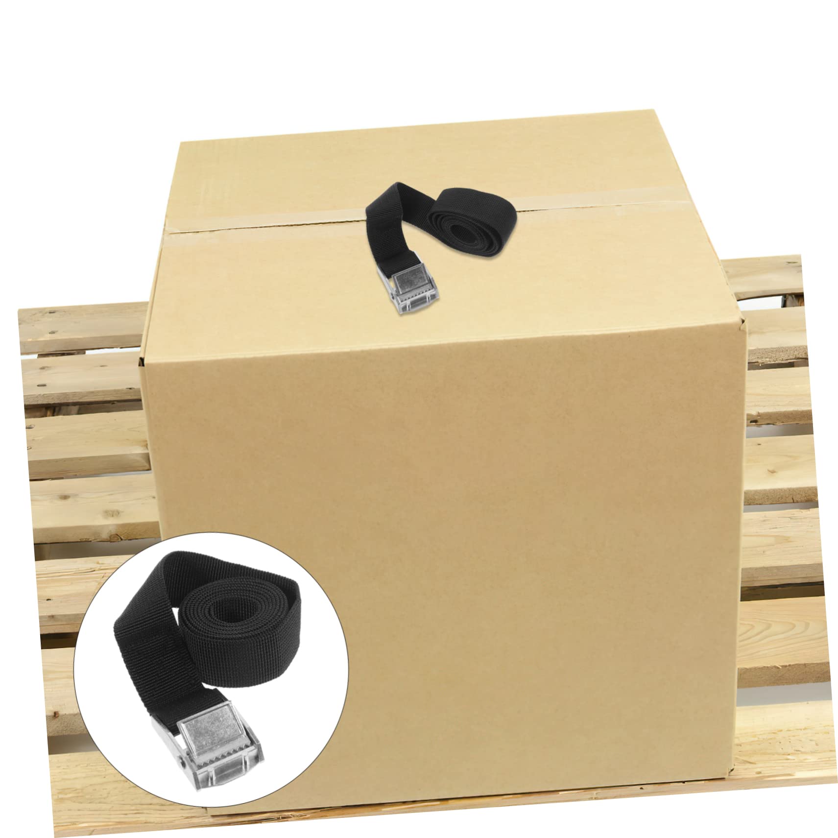 8pcs Cinghie di fissaggio a cricchetto Cinghie per bagagli per valigie Cinghia regolabile Cinghie di ancoraggio per camion Cinghie con fibbia Cinghie elastiche regolabili Cinghie di ancoraggio per c