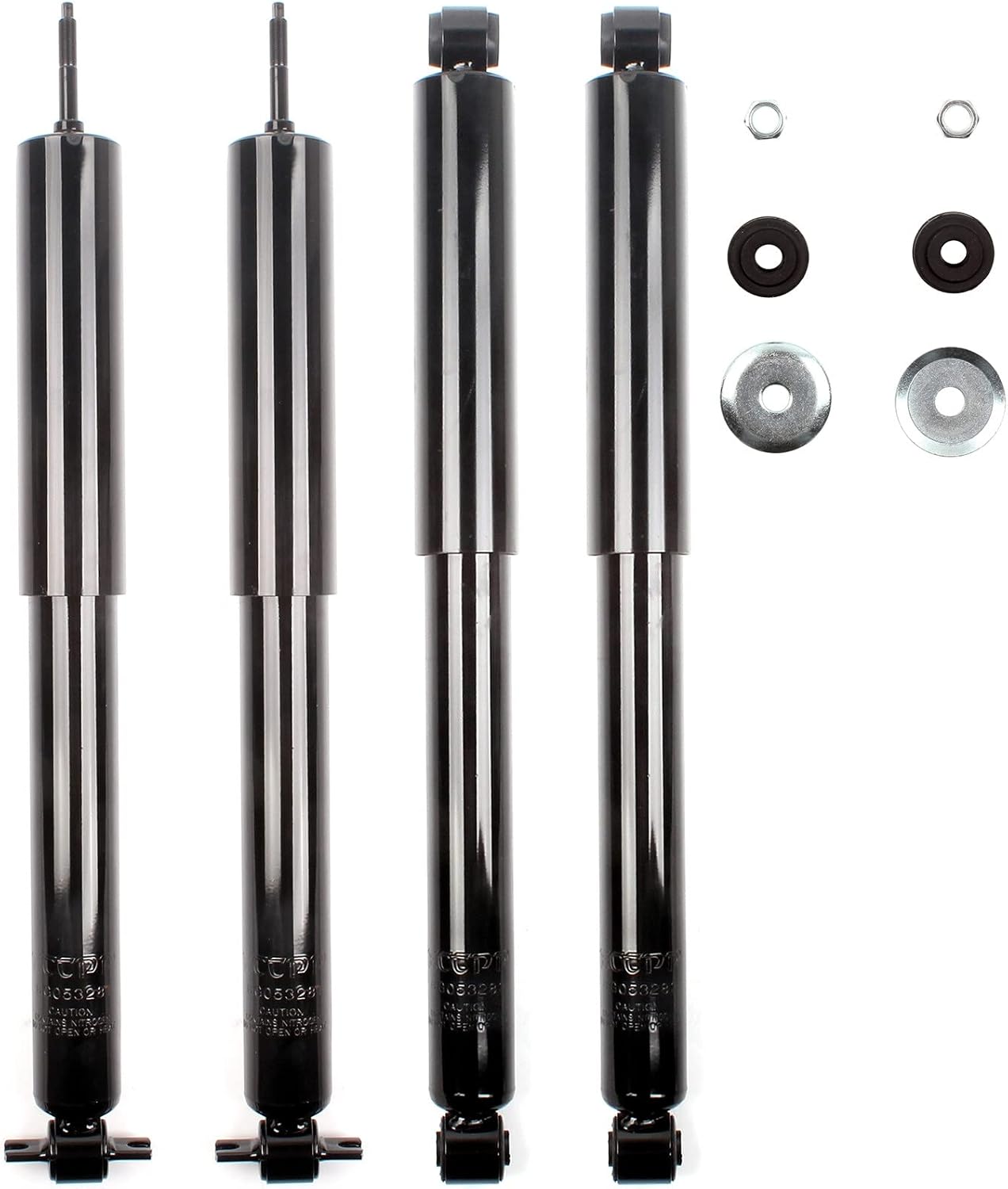 Front and Rear Shock Absorber Fits for 1995 1997 for Jeep Grand for Cherokee Orvis, 1993-1998 for Jeep Grand for Cherokee Laredo, 344088 37081 Auto Shocks Set