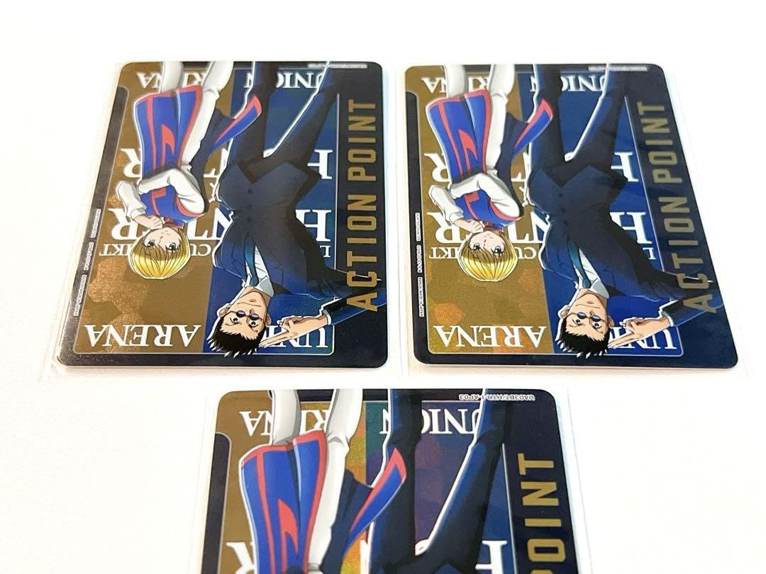 ハンターハンター AP クラピカ、レオリオ 3枚セット ユニオン