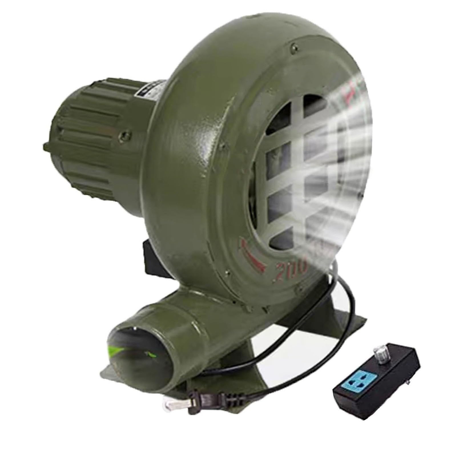 Souffleur électrique de forge 220V pour allumer le feu sans effort