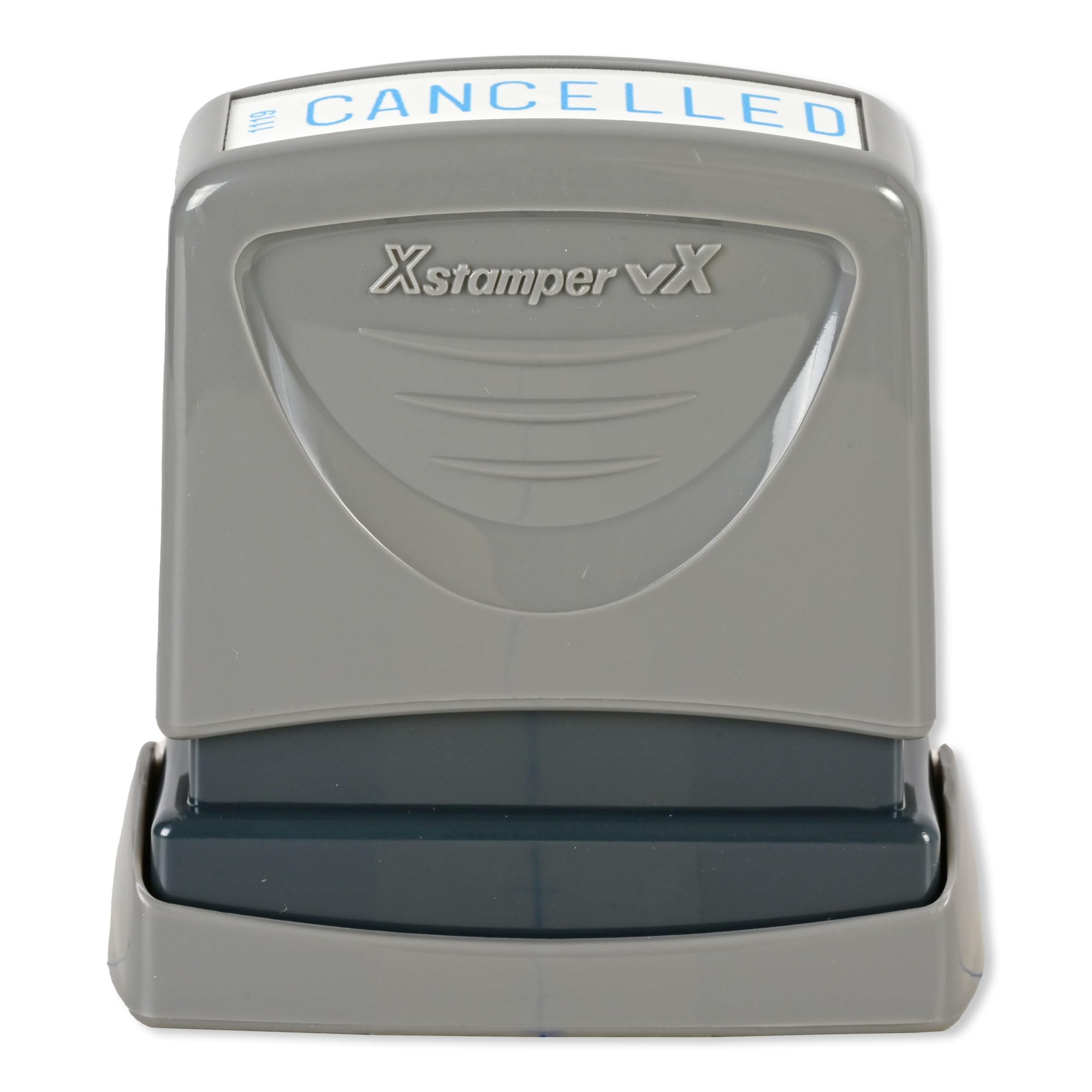 X-Stamper "CANCELLED" for Office Business Supplies, Ink Blue - ARXTCXC1119V-1PC