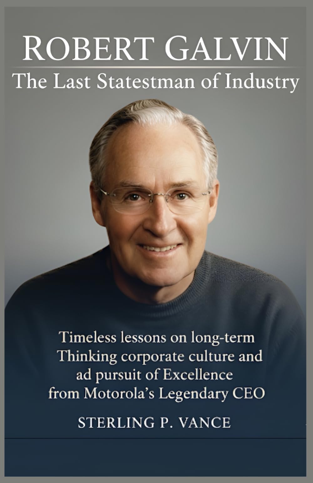 Robert Galvin: The Last Statesman of Industry: Timeless Lessons on Long-Term Thinking, Corporate Culture, and the Pursuit of Excellence from Motorola's Legendary CEO