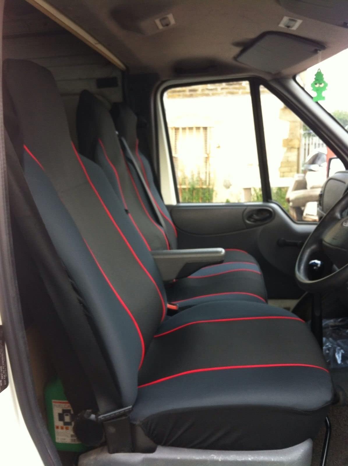Town & Country Universal Double Van Seat Cover - Black - View #4