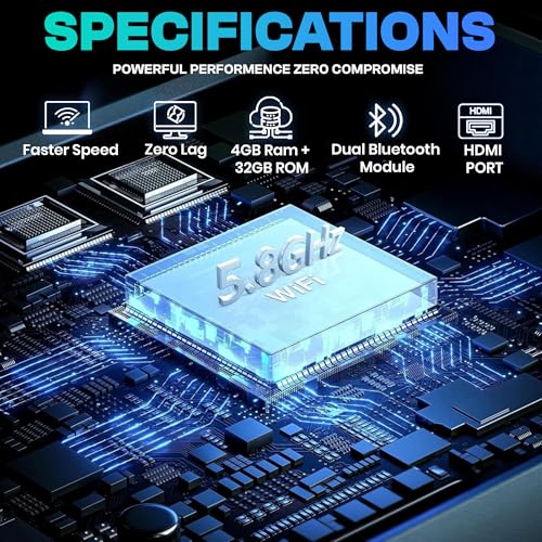 Image of MEGAAUDIO ANDROX MP08 Car Smart AI Box | Converts Wired to Wireless Apple CarPlay & Android Auto | 4K HDMI Output | Dual Bluetooth | Plug & Play Adapter for Cars with Factory Wired CarPlay