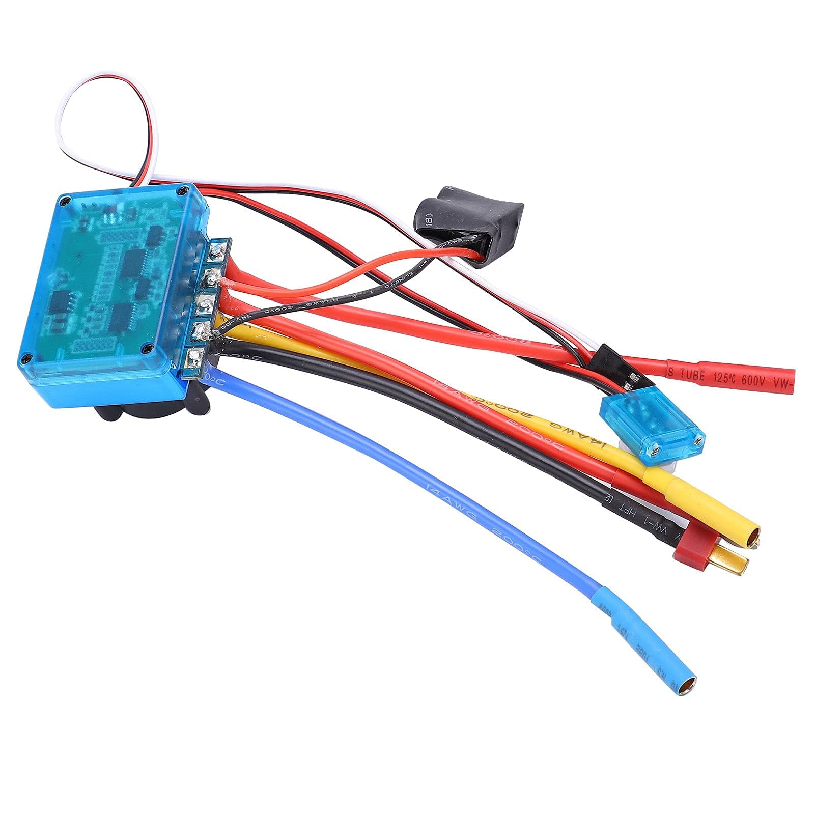 RC 3650 2300KV Wodoodporny 4-biegunowy Silnik Bezszczotkowy z Zestawem Combo 80A ESC Nadaje Się do 1/10 Zdalnego Sterowania Samochodowego RC Akcesoria