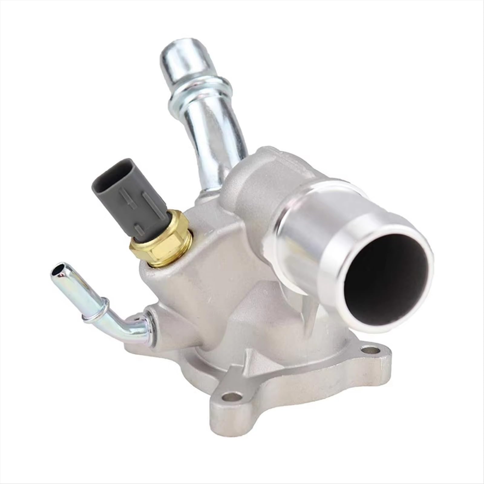Coolant Water Thermostat Compatible With Jeep For Cherokee For Renegade For Compass Engine Coolant Outlet Thermostat Housing Assembly 5047263AB