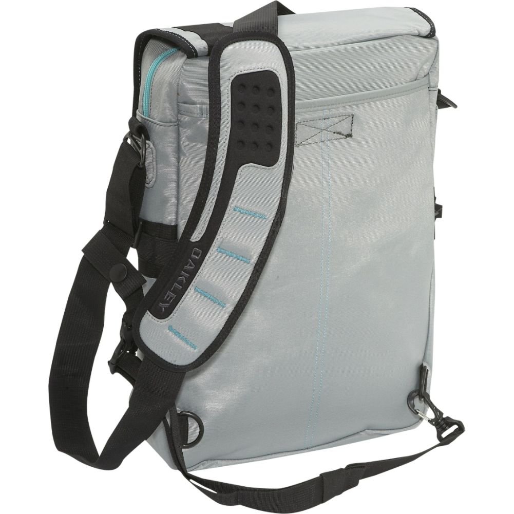 Oakley Mens Alpha Charlie Vertical Messenger Bag (Light Grey 