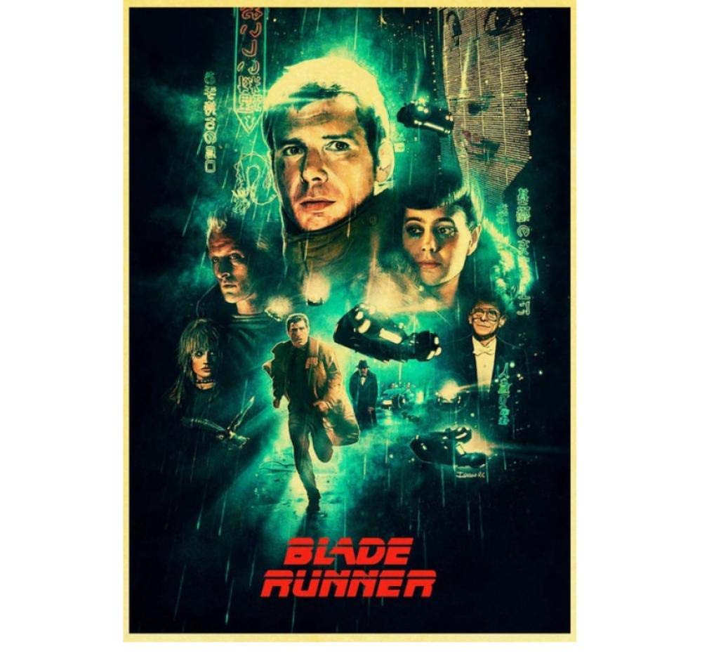 ZOEOPR Poster Film Poster Blade Runner 2049 Movie Actor Ryan Gosling And Harrison Ford Portrait Posters Canvas Painting Home Decor 50 * 70Cm No Frame