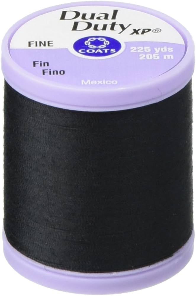 Amazon.com: COATS & CLARK S940-0900 Dual Duty XP Fine Thread, 225