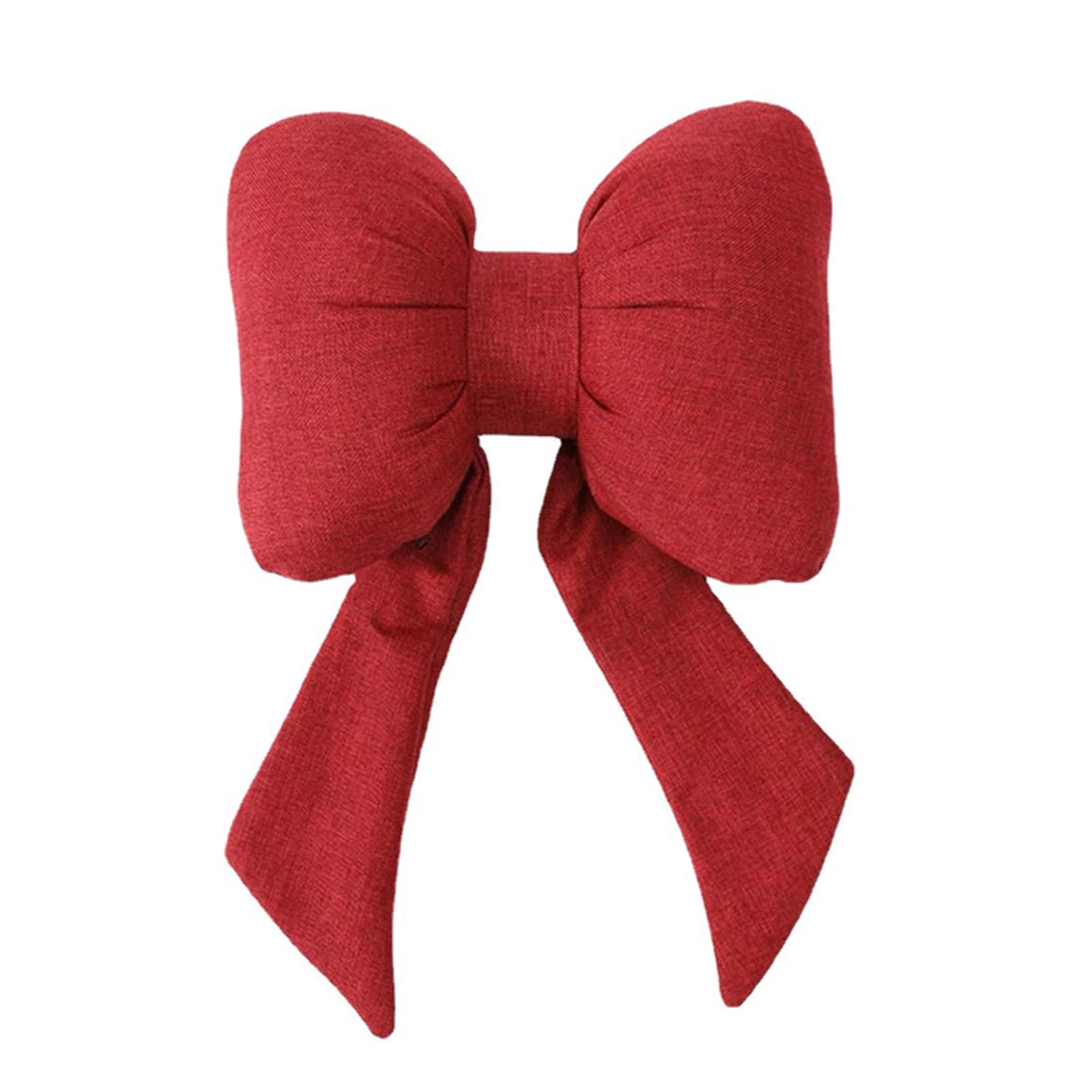 Hsioluted Car Headrest Pillow, Bowknot Neck Pillow for Car, Comfortable Soft Seat for Driving, Head Rest Cushion Seat Head Rest Neck Cushion
