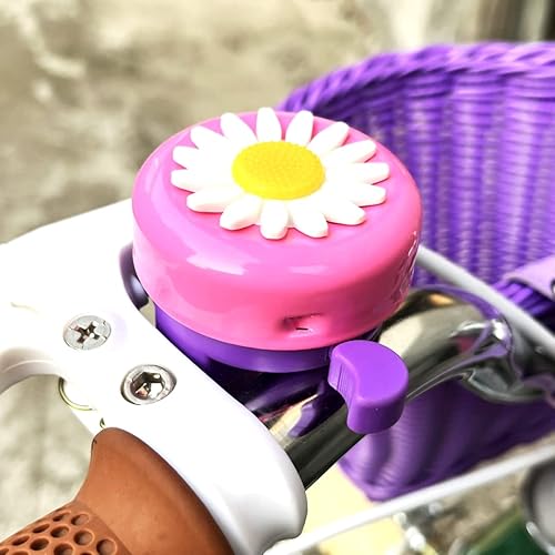 Miniatura 7 de 72 cuentas de radios de rueda de bicicleta + 1 campana de bicicleta para niños + 2 paquetes de serpentinas de bicicleta para niños, clip de plástico