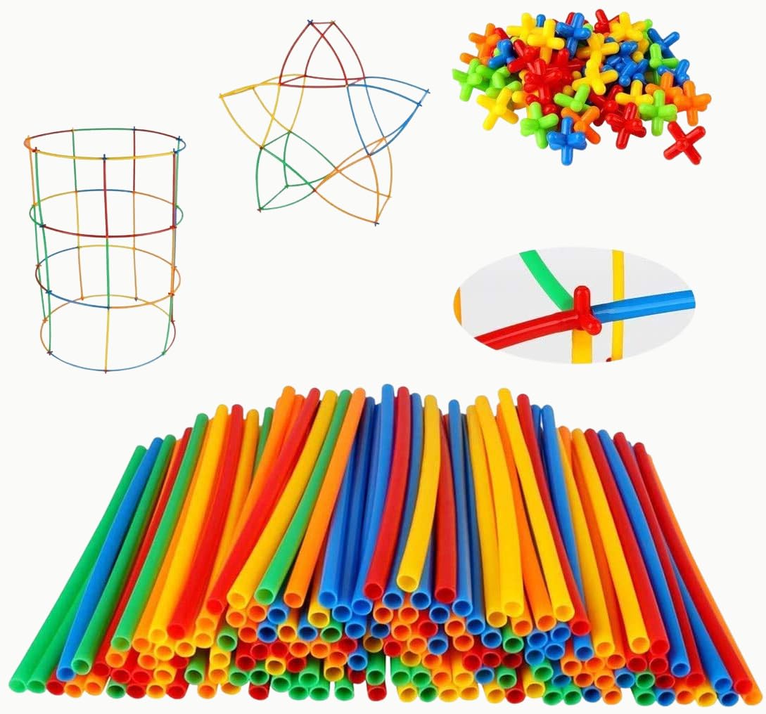 MOBCLIXS DIY Straw Blocks Building Toys Straws and connectors(60pcs) (B0CLB1HMYQ) Amazon Price History, Amazon Price Tracker