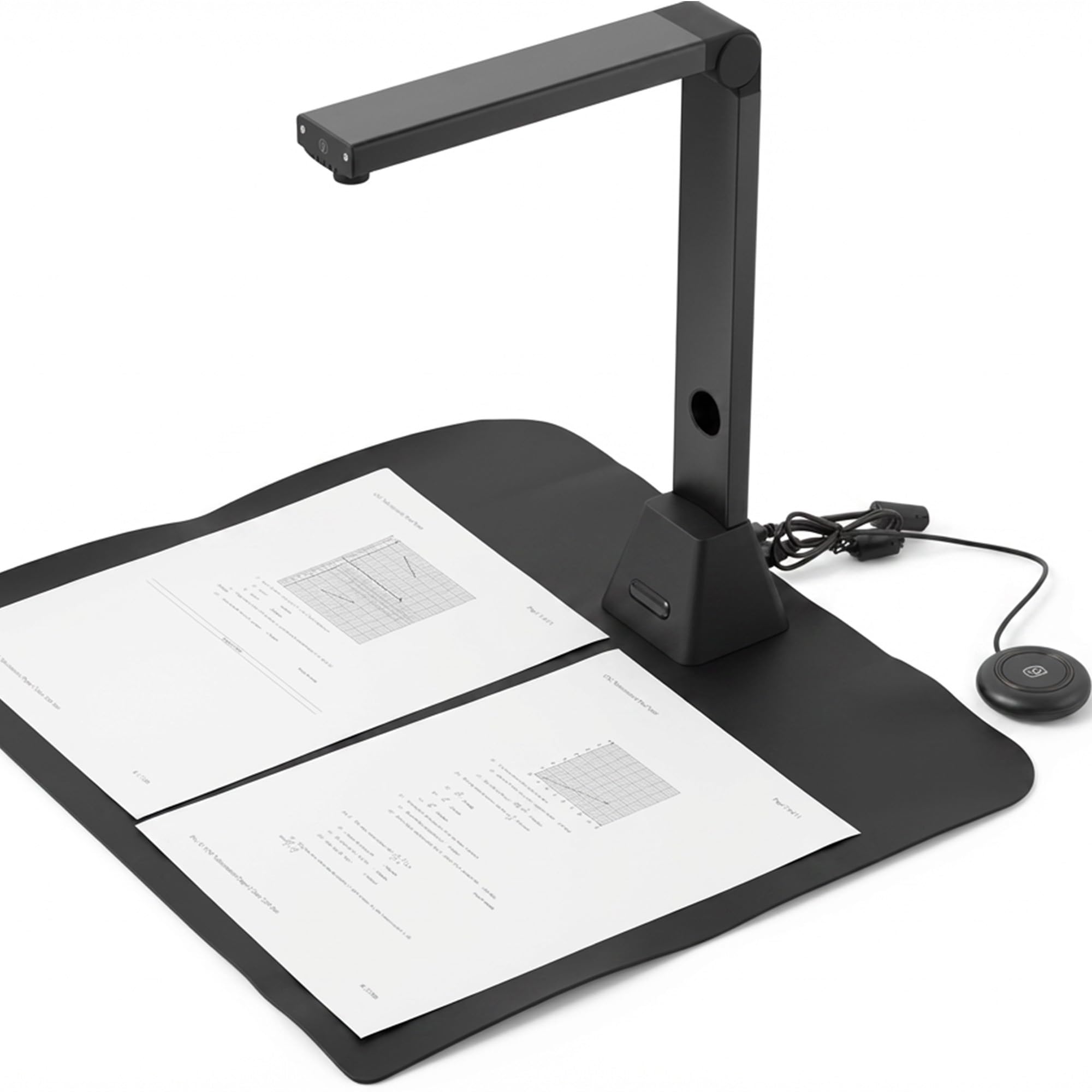 Scanner de Documents A3: 22 MP OCR 130 Langues Caméra Document USB 4 LED Scanner Livre pour Bureau École Archives Home Office