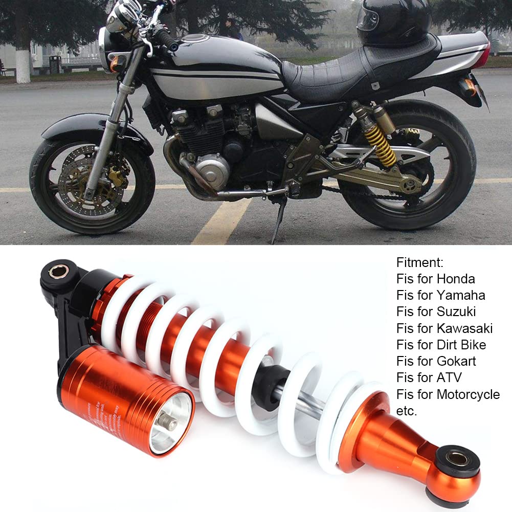 325mm/12.8 Uniwersalny Motocykl Tylny Amortyzator Pneumatyczny Motocykl Amortyzator Pneumatyczny Tylne Zawieszenie Azotowe Dla UTV ATV Gokart Quad
