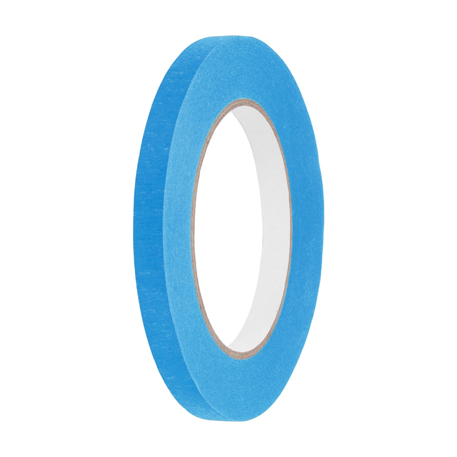 sourcing map 10mm x 50 Meters Colored Masking Tape Universal Crepe Paper Colorful Masking Painter Tape for Art Drawing DIY Handcraft Labeling Sealing, Blue — image 1
