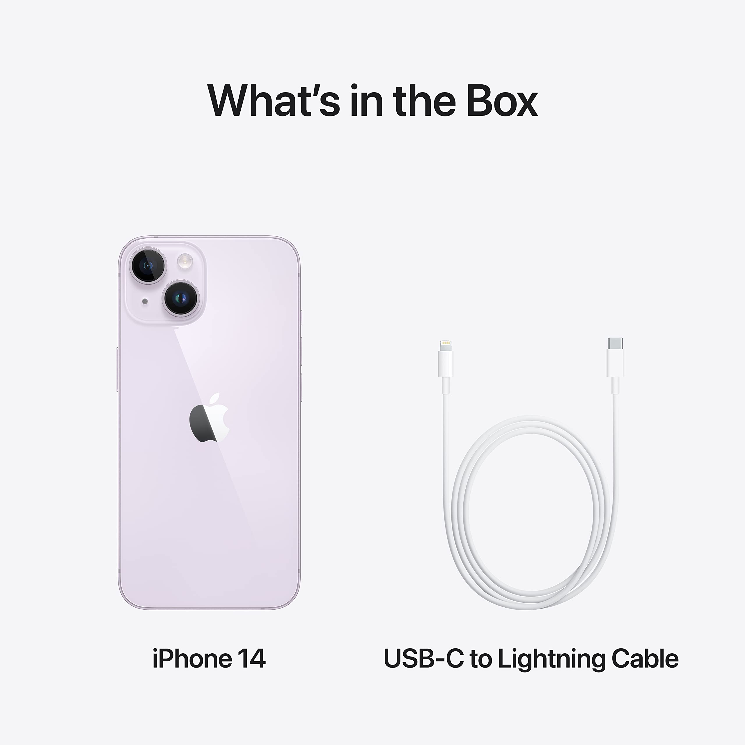 Apple iPhone 14 (128 GB) - Purple : Amazon.in: Electronics
