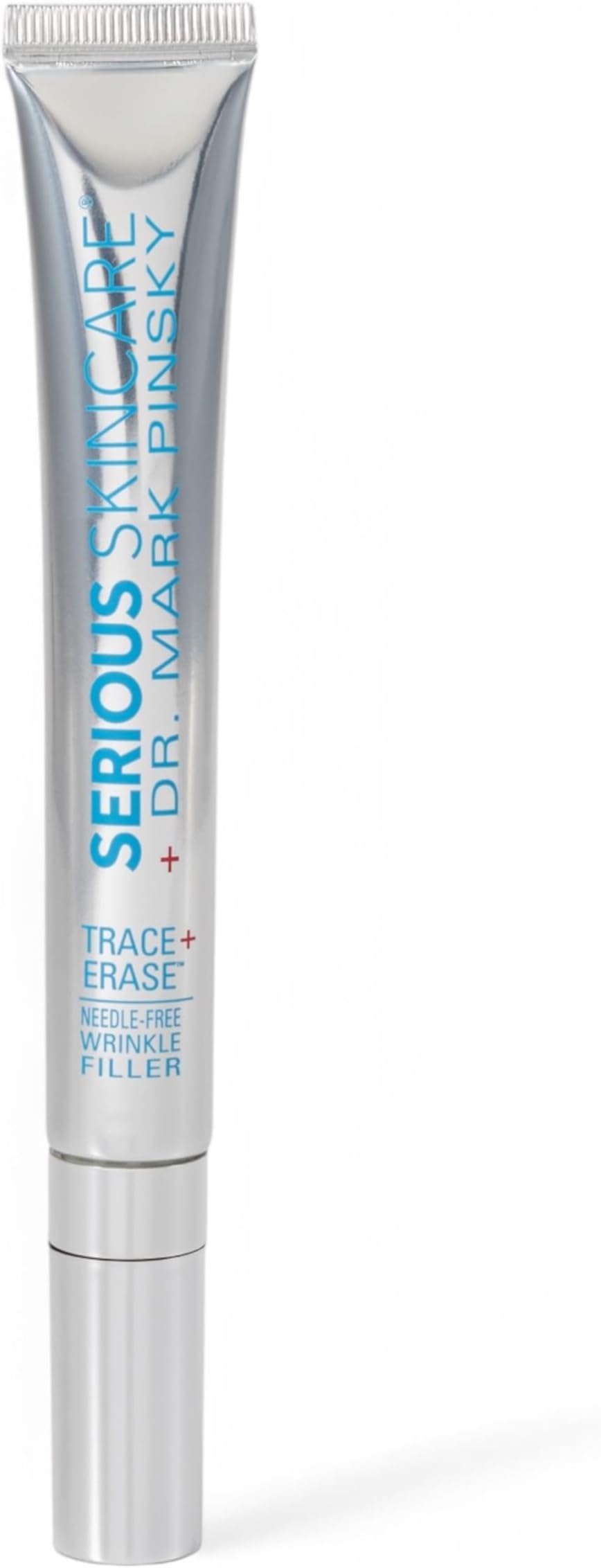 Trace+ Erase Advanced Wrinkle Filler, Plumps Skin & Reduces Appearance of Lines & Wrinkles on Face, Non-Injectable DermaTriPlex Biomimetic Peptide Technology Treatment, Serious Skincare 1 Oz