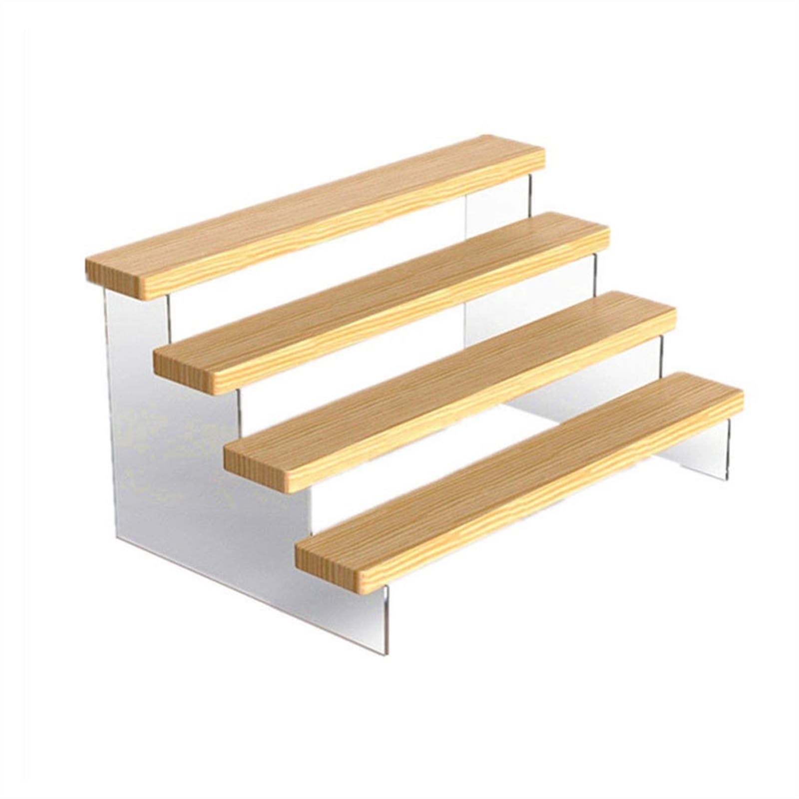 Brillenhalte Fenster Brillen Display Rack Handpuppe Modell Lagerung Rack Holz Leiter Form Display Rack Acryl Dekorative Regal Brillenständer