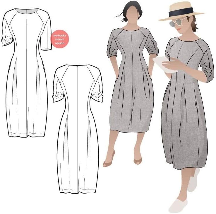 Style Arc Sewing Pattern - Gertrude Designer Dress (Sizes 04-16)