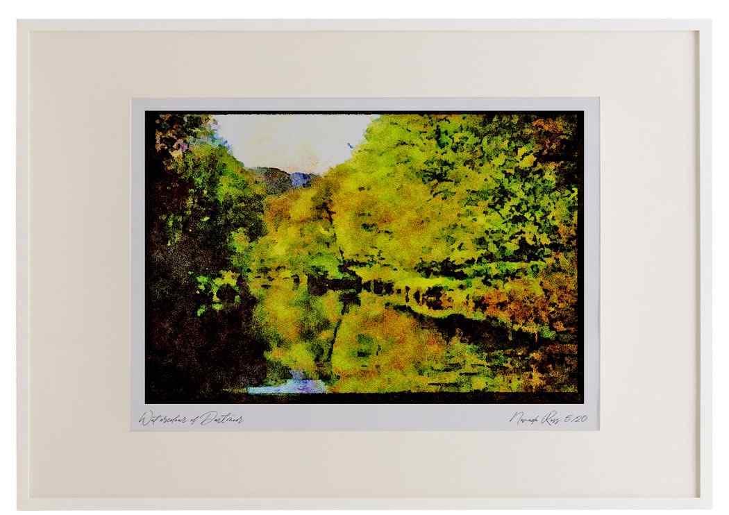 603012 - River Barle, Near Dulverton, Exmoor, England A2 Picture Frame Limited Edition A3