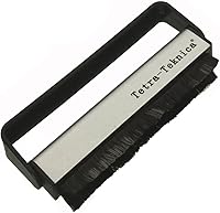 Vista 1 de Tetra-Teknica RB-01 Cepillo antiestático para discos de vinilo LP de fibra de carbono