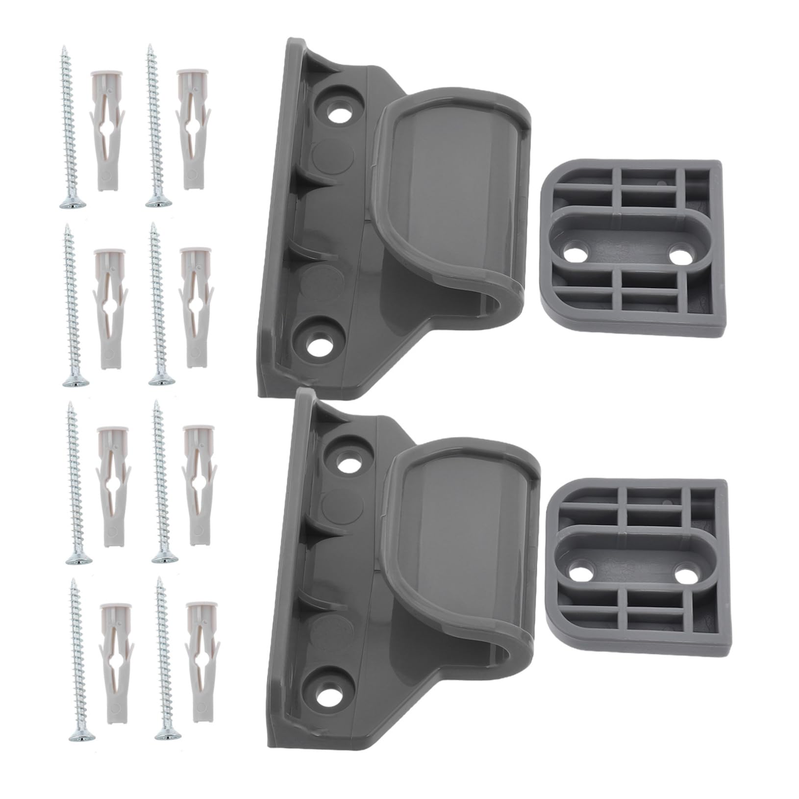 Kit de remplacement pour barrières d'escalier rétractables autoportantes filet enroulable