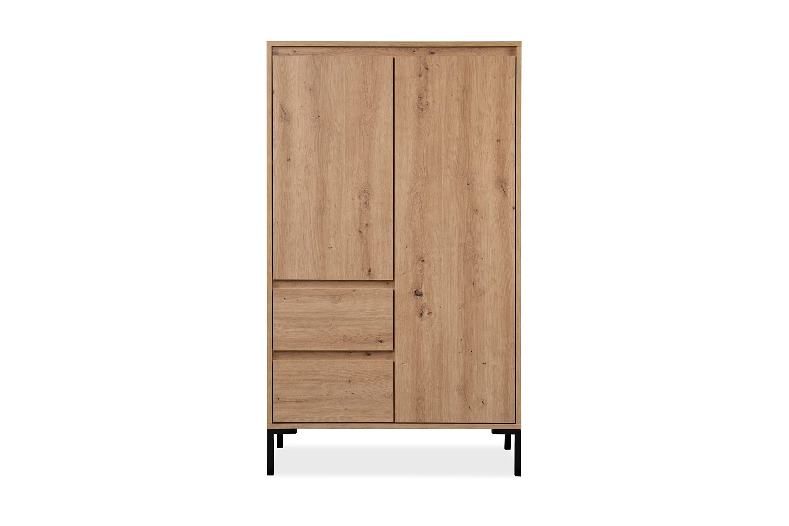 möbelando Highboard Korsika in Dekor Artisan Oak. Abmessungen (BxHxT) 81x139x40 cm