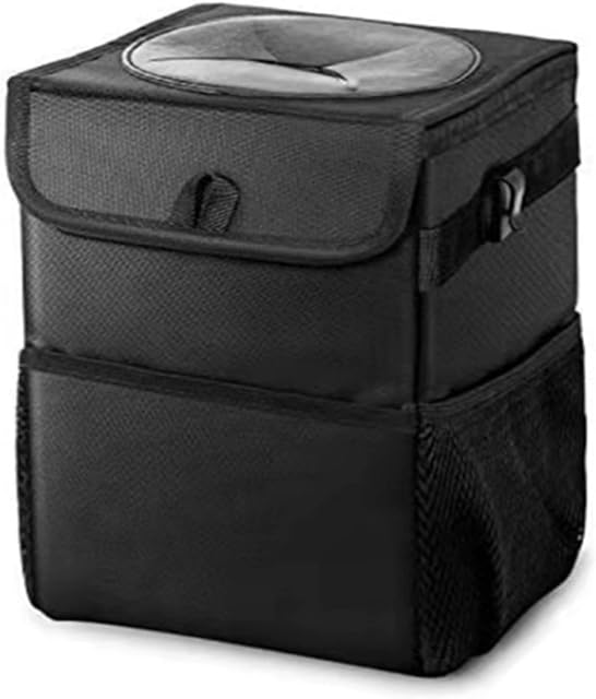 MGDAM car trash can, foldable storage bag, suitable for car/SUV/truck/mini truck/portable Oxford cloth auto parts, 100% waterproof, leakproof.